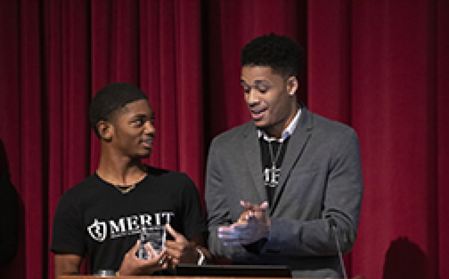 HLMA 2019 recipients - Devin Harris and Julian Walker