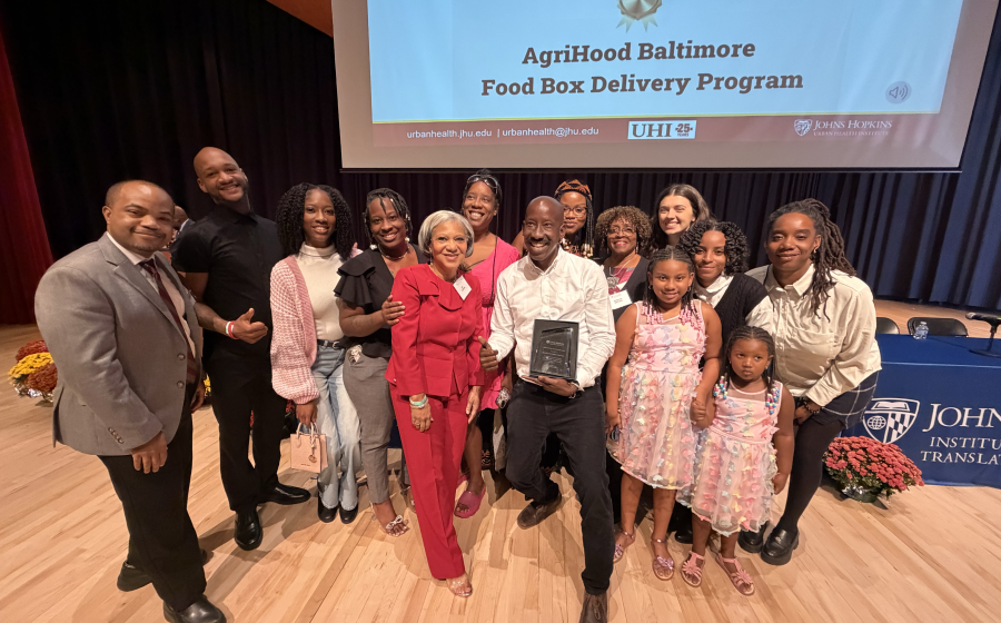 2025 Henrietta Lacks Memorial Award Winner with Dr. Lisa Cooper and Dr. Kendrick Gwynn